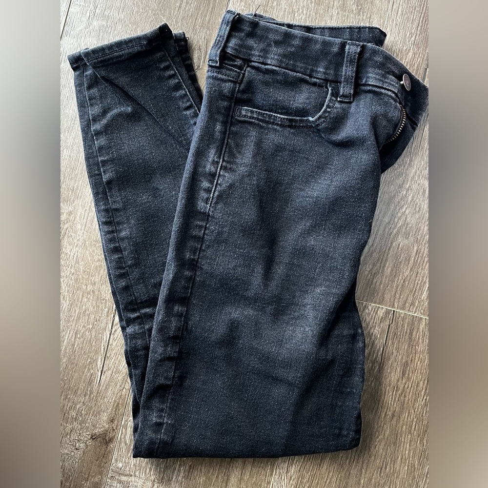 Black American Eagle Curvy Highest Rise Jegging - 6 X-Short